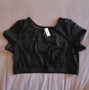 Torrid Mesh Short Sleeve